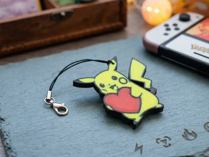 Pikachu keychain
