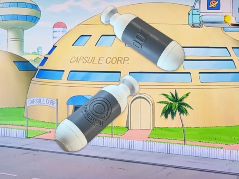 Capsule Corp Print-in-Place Hoi-Poi Fidget