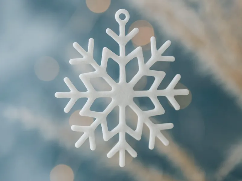 Keychain/Decoration Snowflake