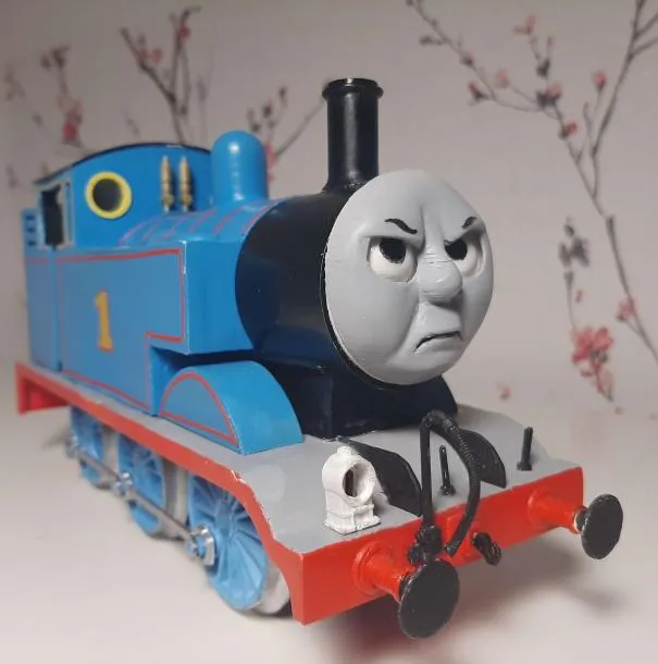 Cara Enojada de Thomas por Levi's Lego MakerWorld: Descarga Modelos 3D ...