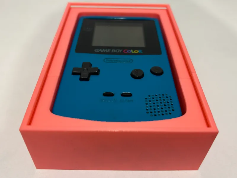 Cuadro Expositor Game Boy Color, 2walls, 15%infill