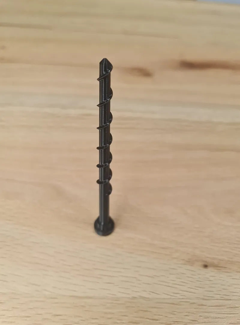 Husqvarna ground screw for robotic lawnmower charging station and garage