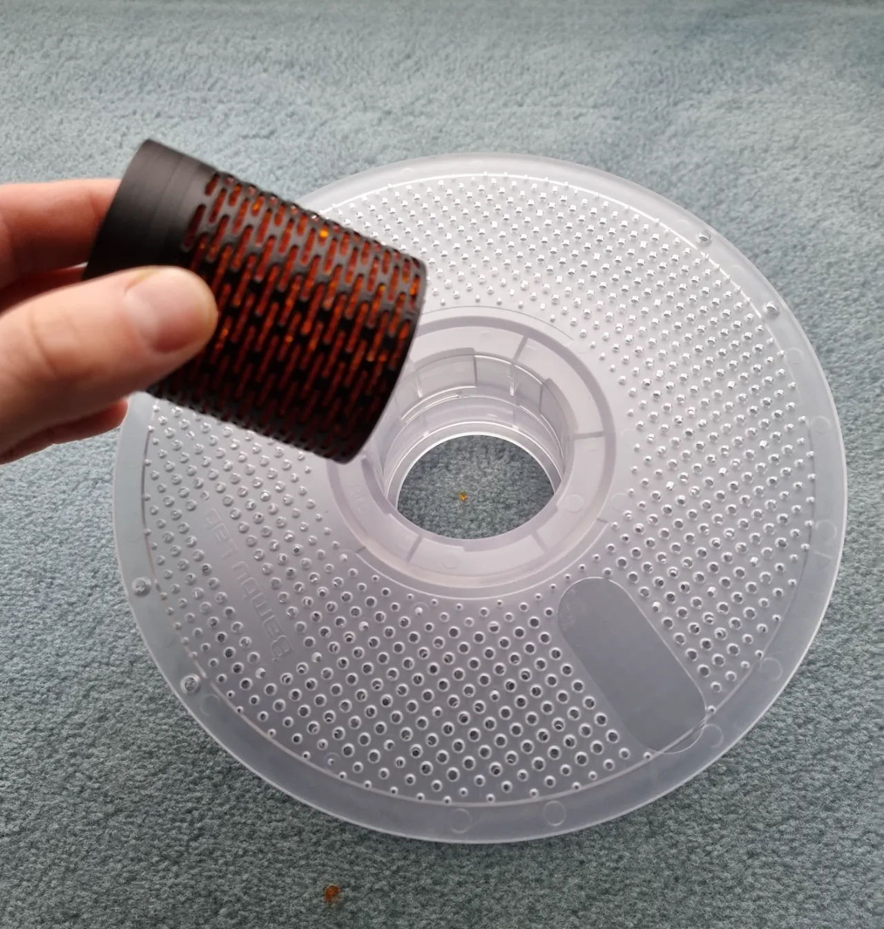 Silica Spool Dry Box [made for BambuSpool] view 4