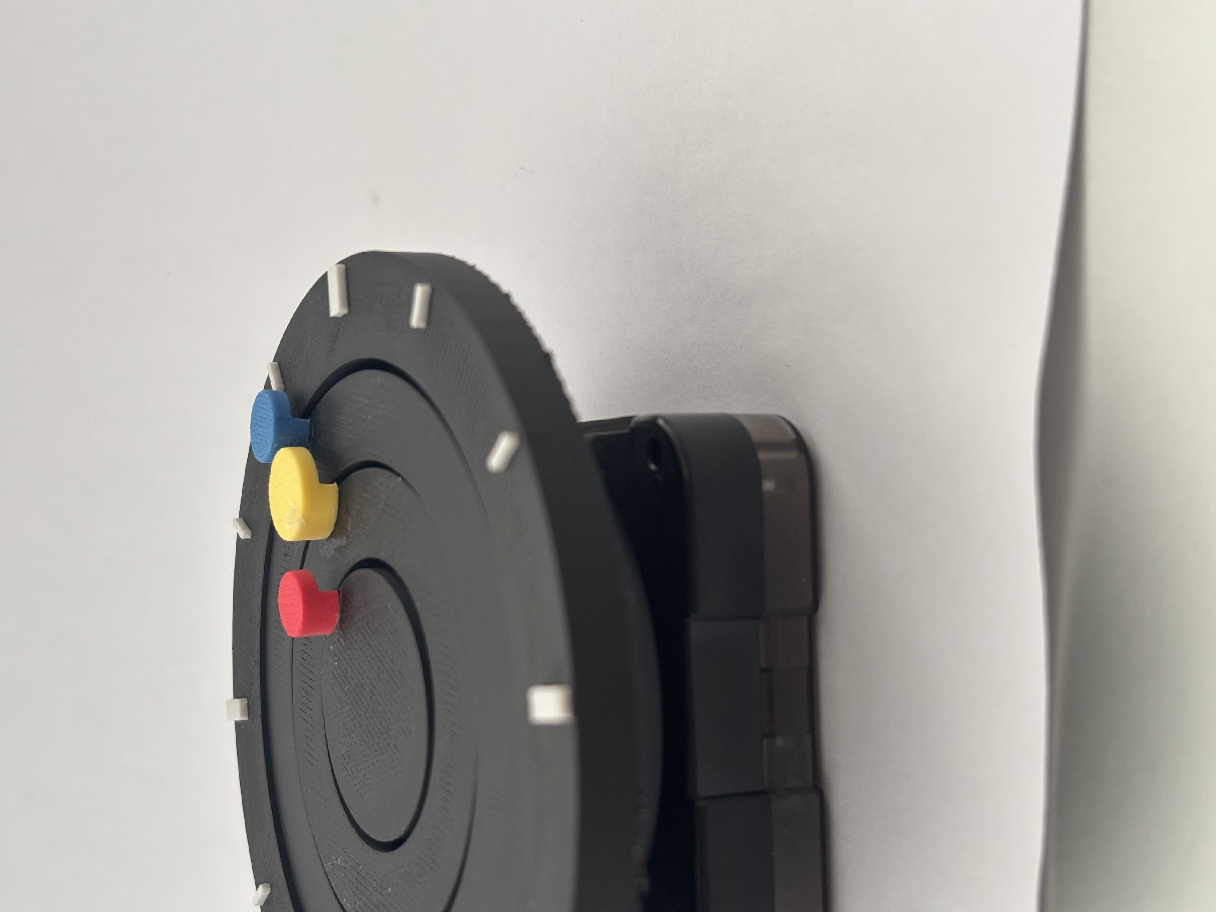 Miniatura 7 do modelo 3D DESK ORBITAL CLOCK VERSION 2.0