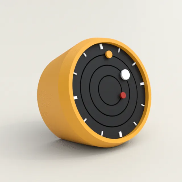 DESK ORBITAL CLOCK VERSION 2.0
