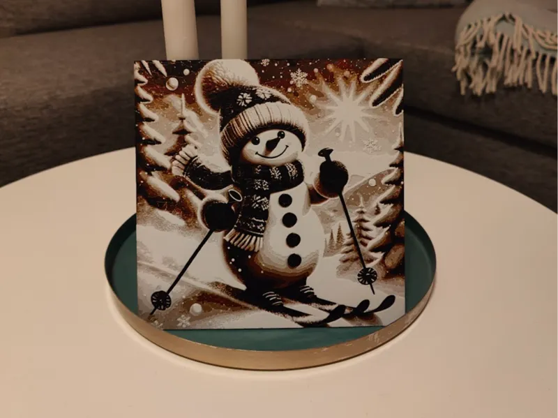 snowman on ski v2