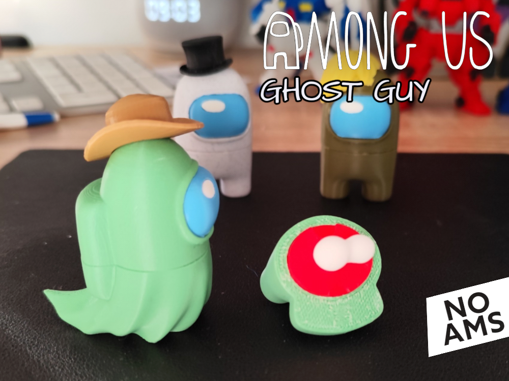 AMONG US GUY - GHOST VERSION