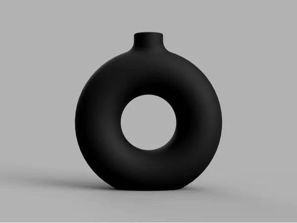 Vase circulaire moderne