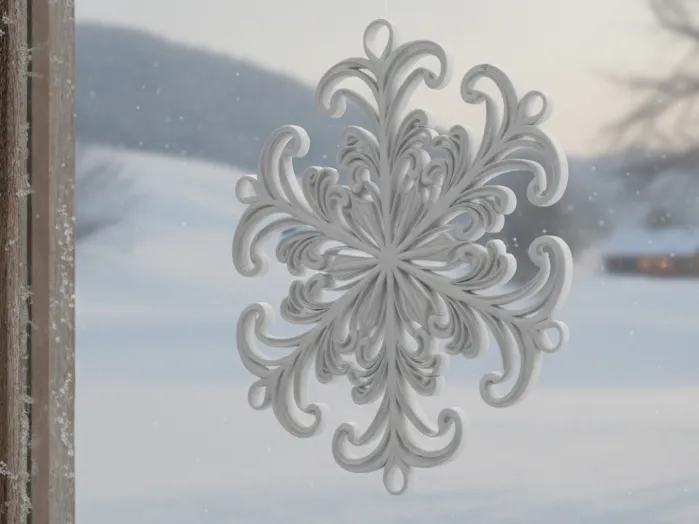 Snowflake Ornament Style