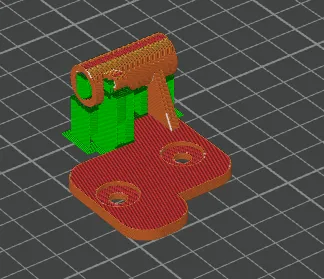 GE Fridge Flap Top