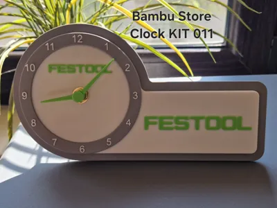 Festool Clock Bambu Studio Clock KIT 011