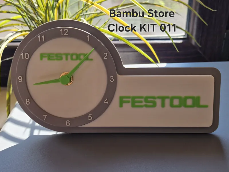 Festool Clock Bambu Studio Clock KIT 011
