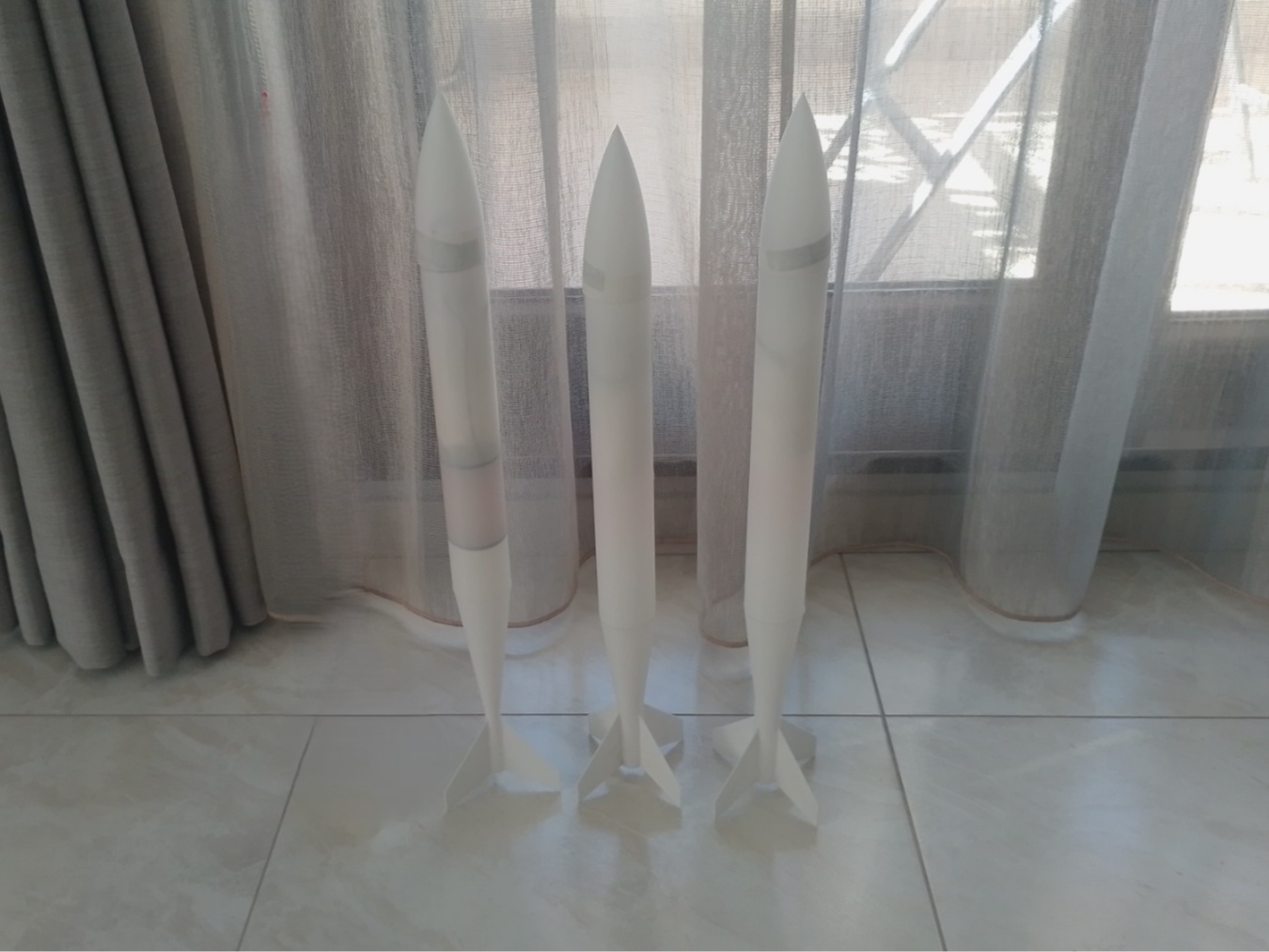 Simple Model Rocket (3 Variants)