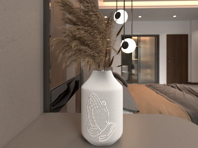 3D Printed Inspirational Vase
