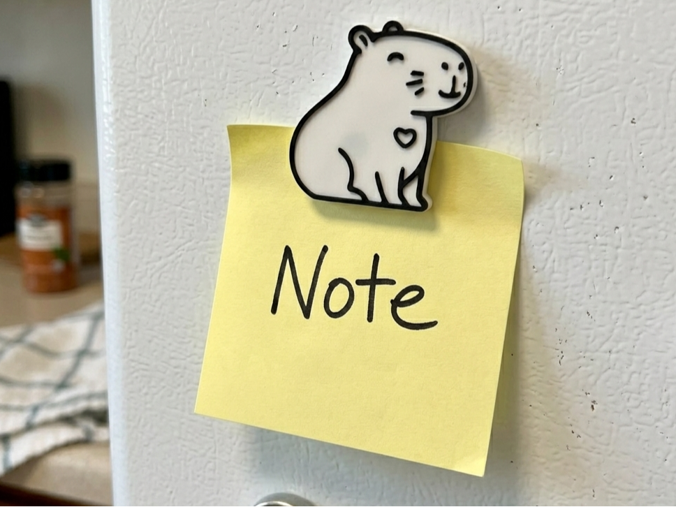 Capybara Magnet - Kühlschrankmagnet