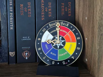Forsyth University Dukes Remy's Color Wheel Stand