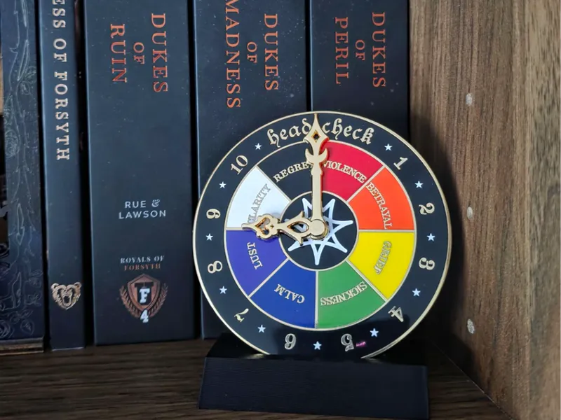 Forsyth University Dukes Remy's Color Wheel Stand