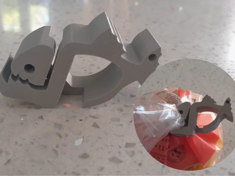 piranha bag clip