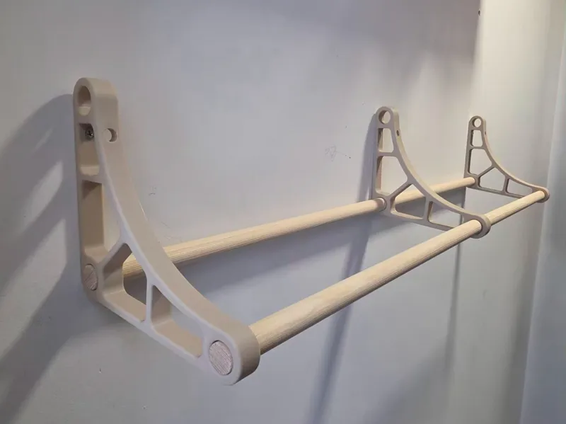 Filament Wall Rack for Wooden Rods 22 / 24 / 25 mm