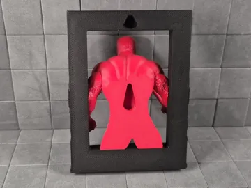 Marco decorativo: Out of the Frame – Daredevil | Keyhole hanger — vista de referencia 5
