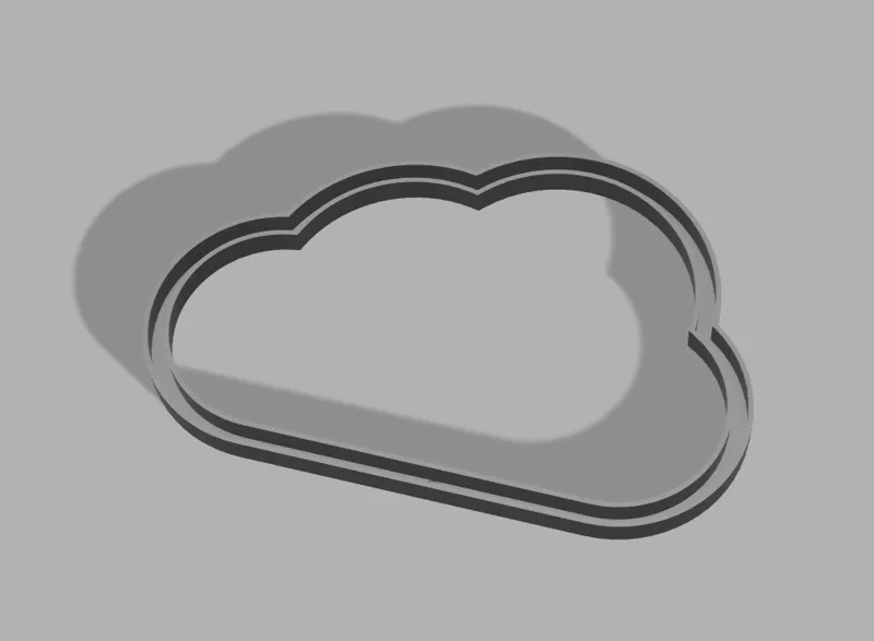 Cloud led neon sign
