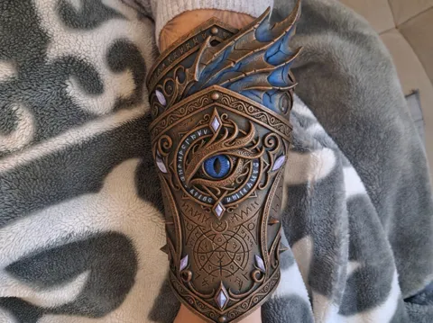 Adorno temático: Rüstung Magier - Arm oder Schienbein — referencia de MakerWorld