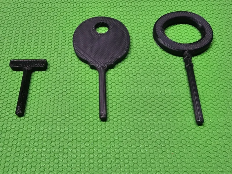Universal Door Knob Privacy Keys – Push Hole Tool