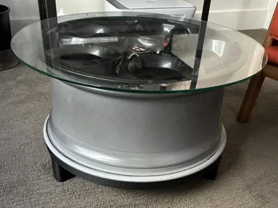 Car Wheel Table Stand
