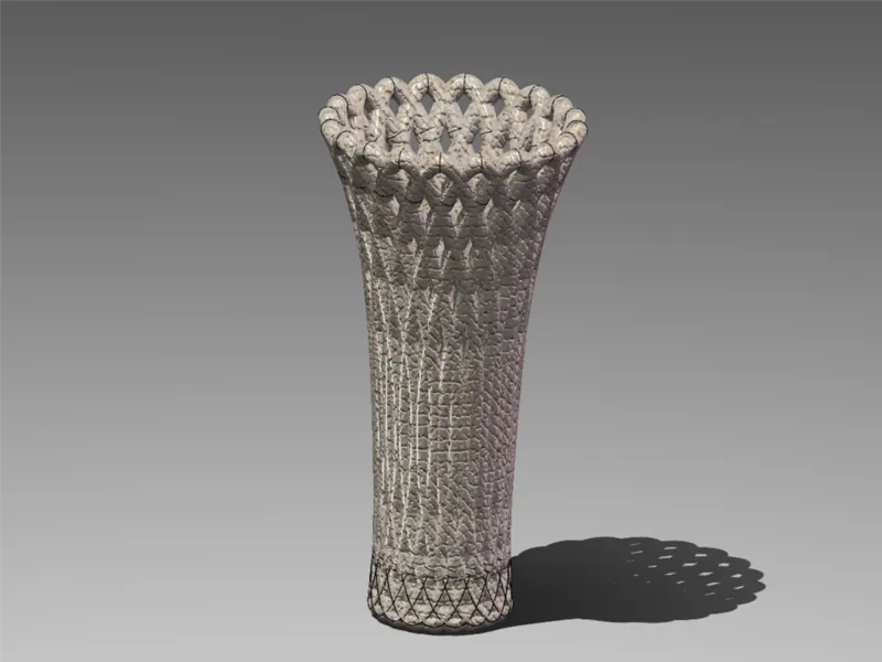 Simple hollow vase  楼空花瓶