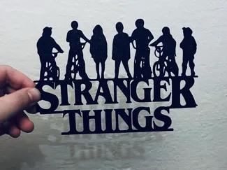 Stranger Things wall decor 