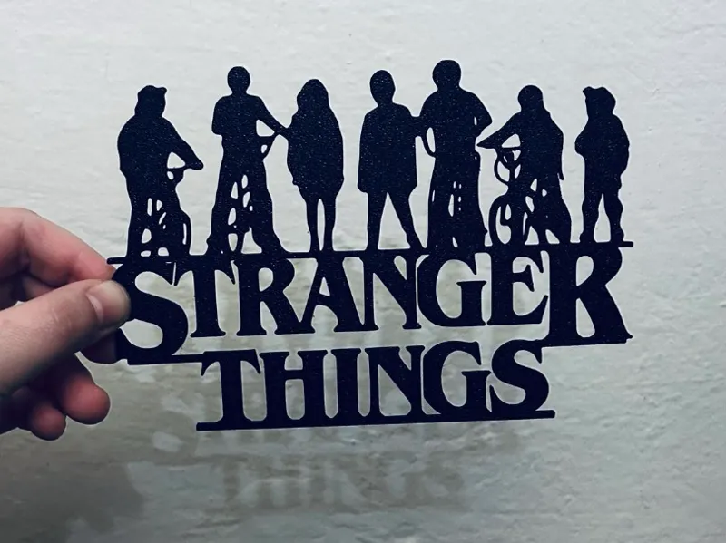 Stranger Things wall decor 