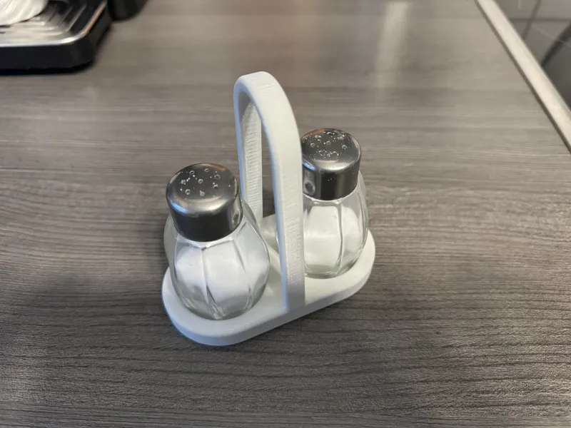 Salt shaker tray
