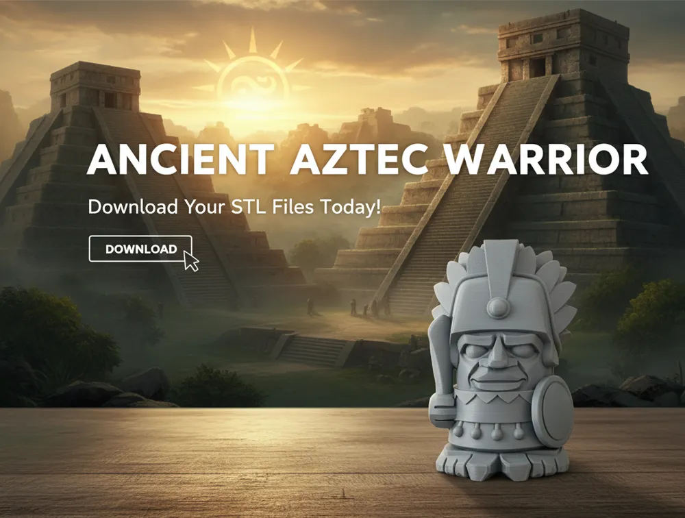 Aztec Chief by Minators MakerWorld: Download Free 3D Models
