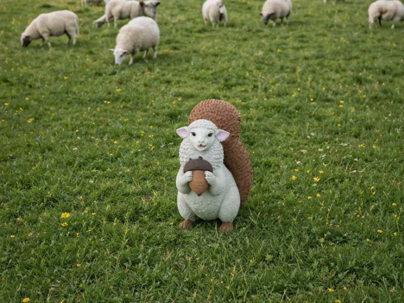 Ram The SheepSquirrel