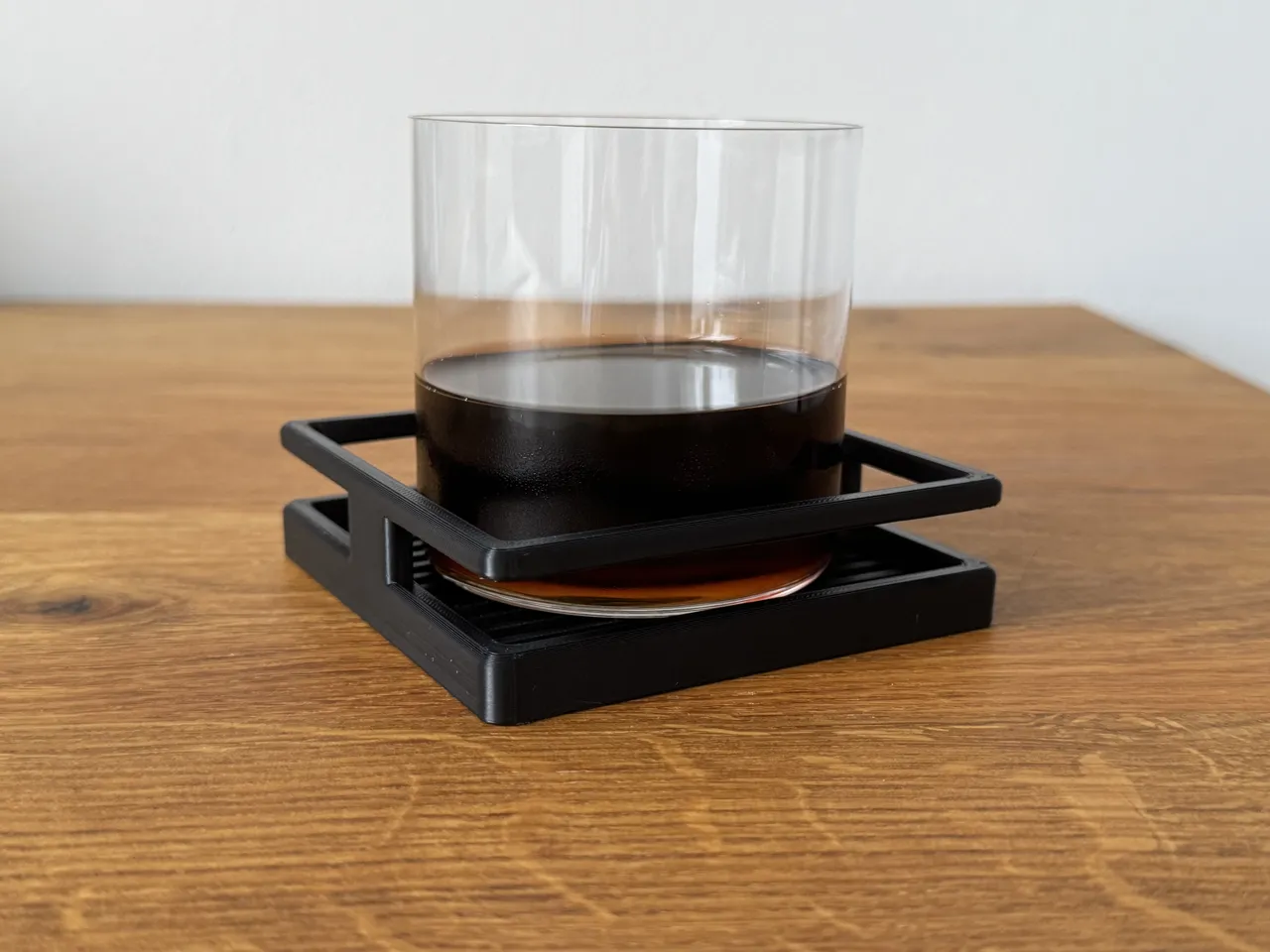Square Floating Frame Drink Coaster view 4