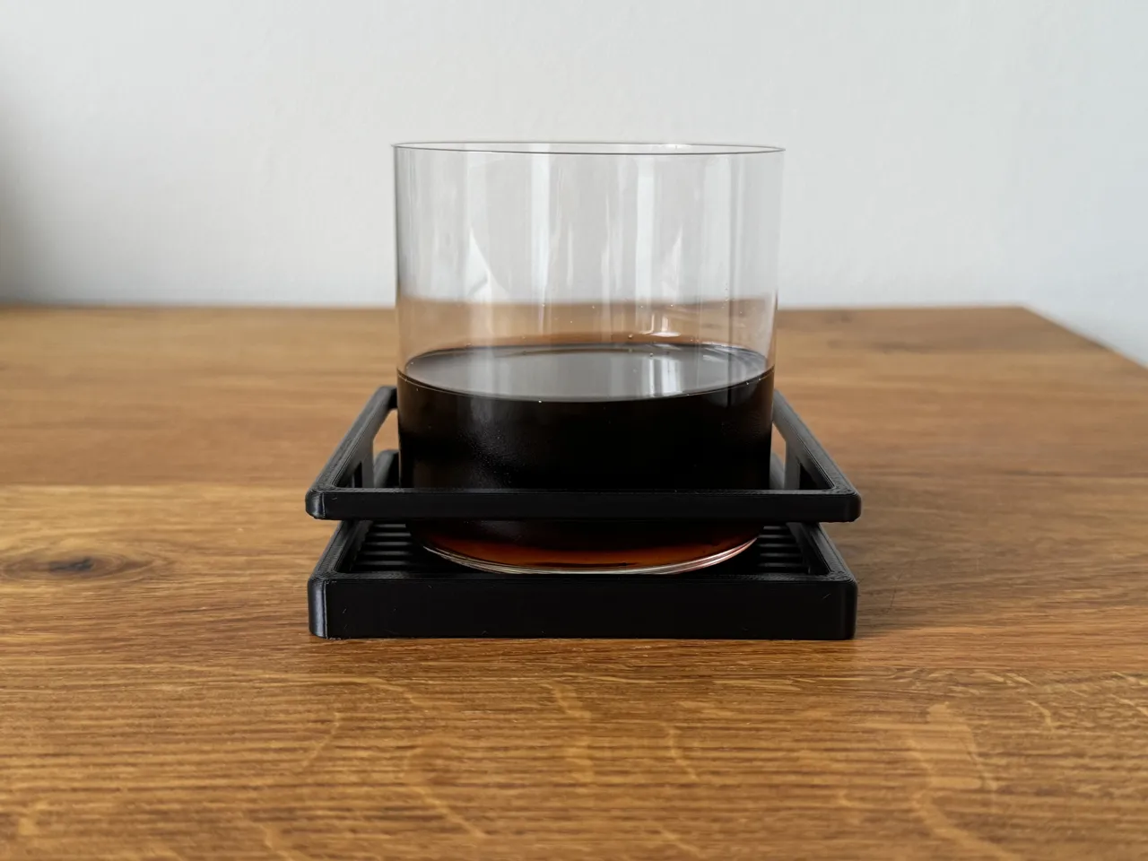 Square Floating Frame Drink Coaster view 2