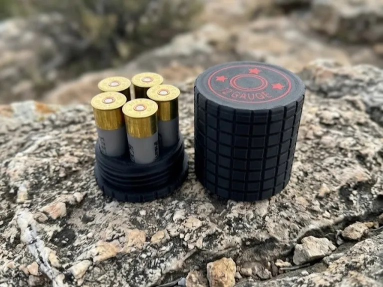 Frag 12 Shell Shotgun Shell Container 5 Found- Frag - Free 3D Print Model - MakerWorld