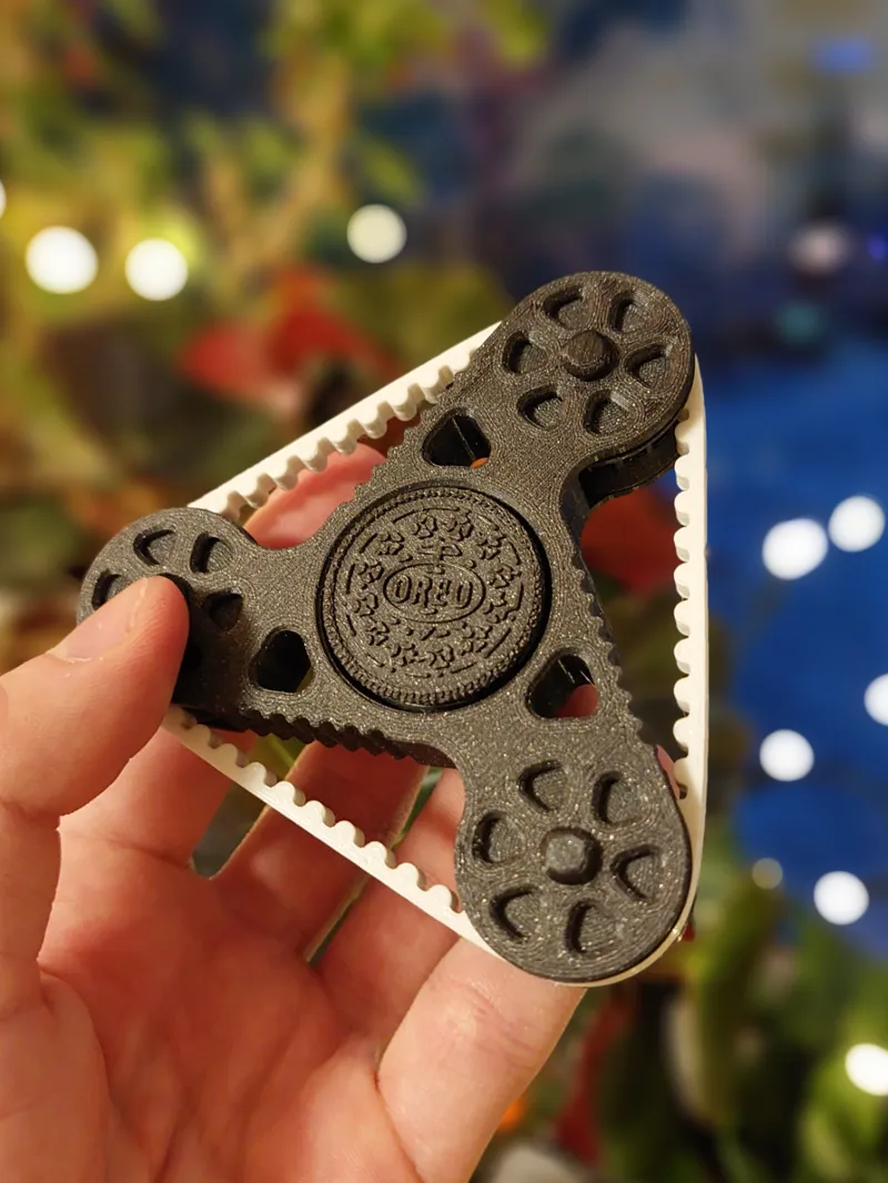 Triangle Oreo TPU Fidget Toy