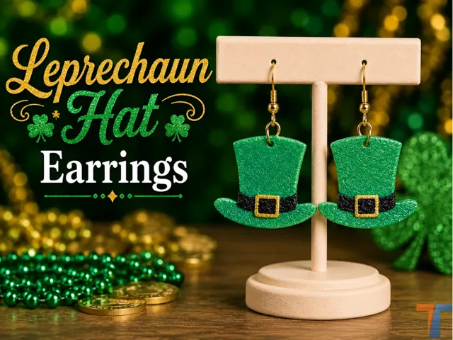 Leprechaun Hat Earrings