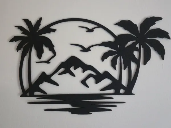 Décor mural Zen Tropical