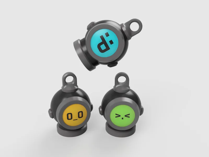 Content Warning Keychain