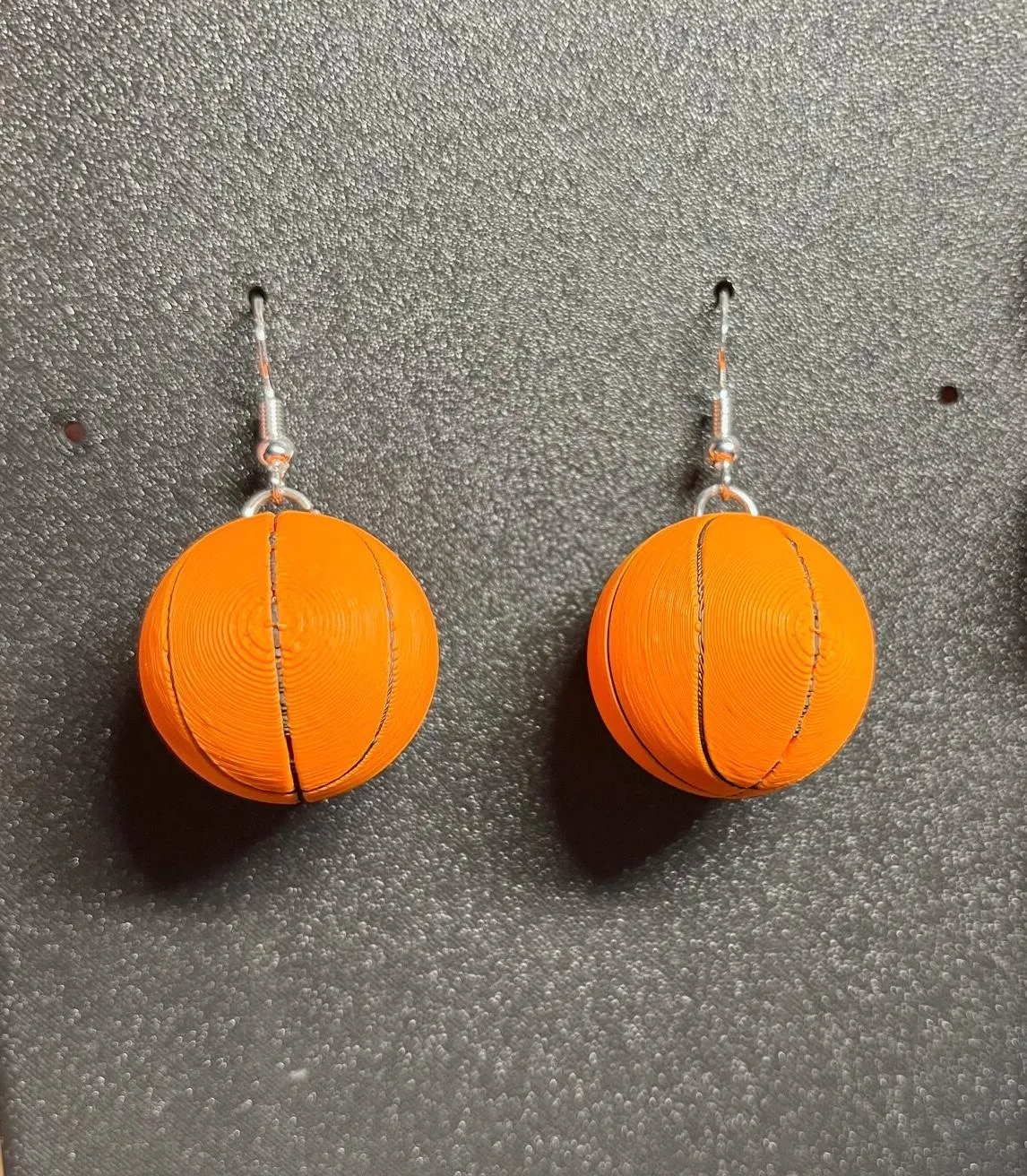 Basketball Earrings view 2