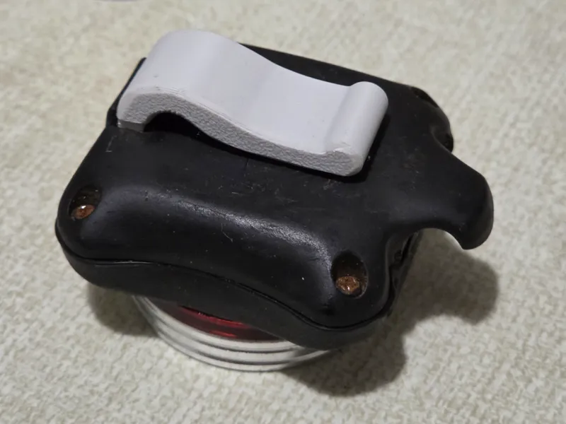 Bike light clip