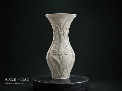 Jarrón decorativo: Arden - Vase — referencia de MakerWorld