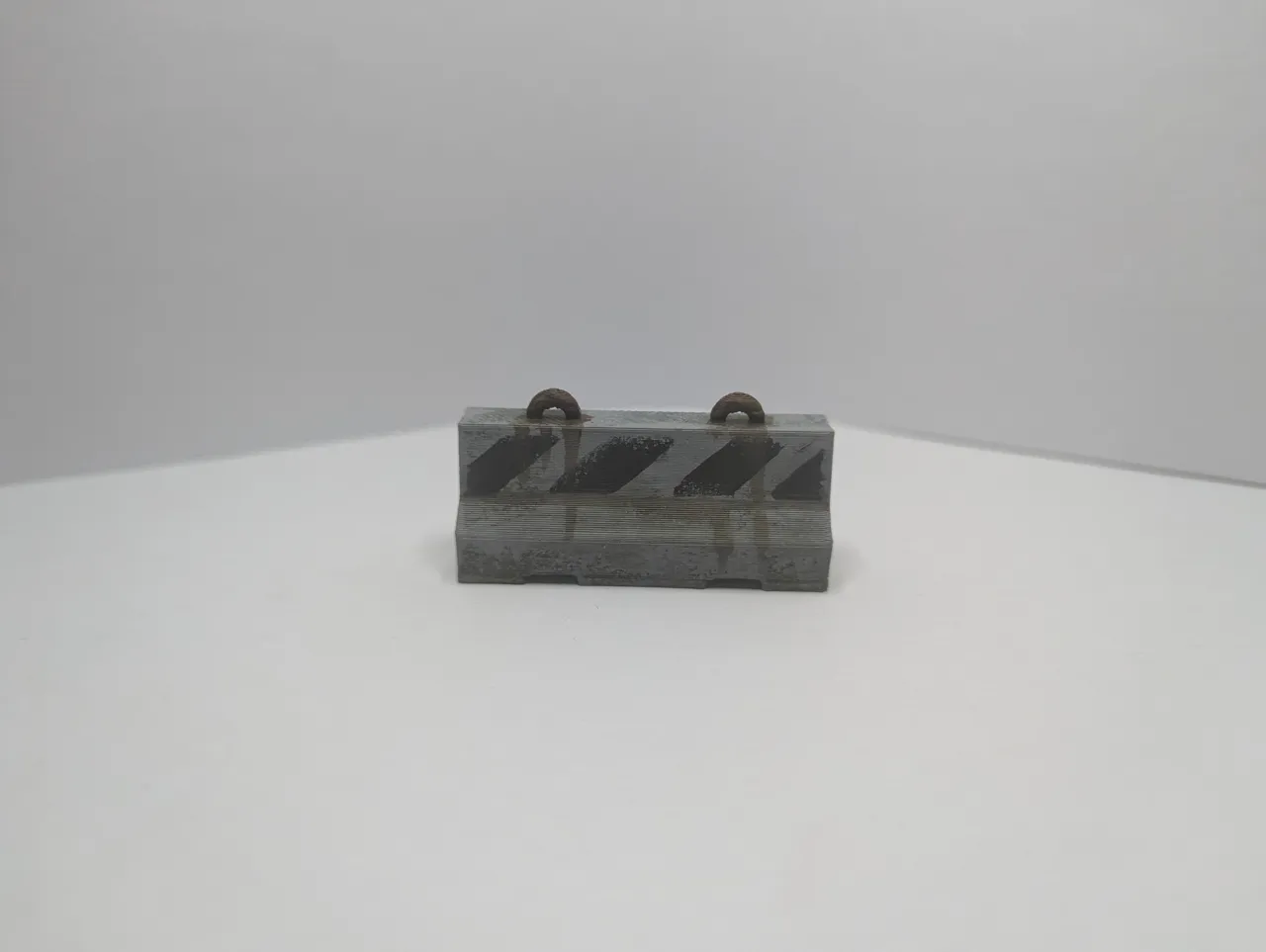 Concrete Jersey Barriers view 3