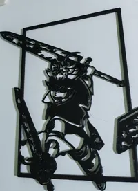 Fan art 2D Asta (Black Clover) — photo 3