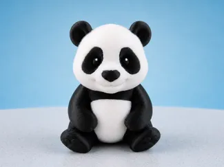 Cute Panda Figure