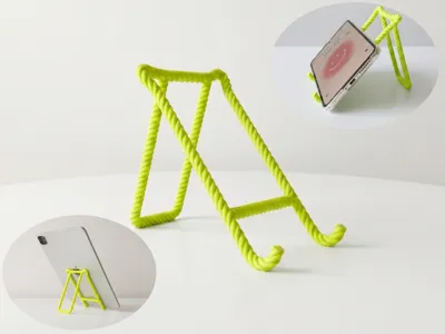 Creative Imitation Rope Phone Tablet Stand | 50° Tilt Angle