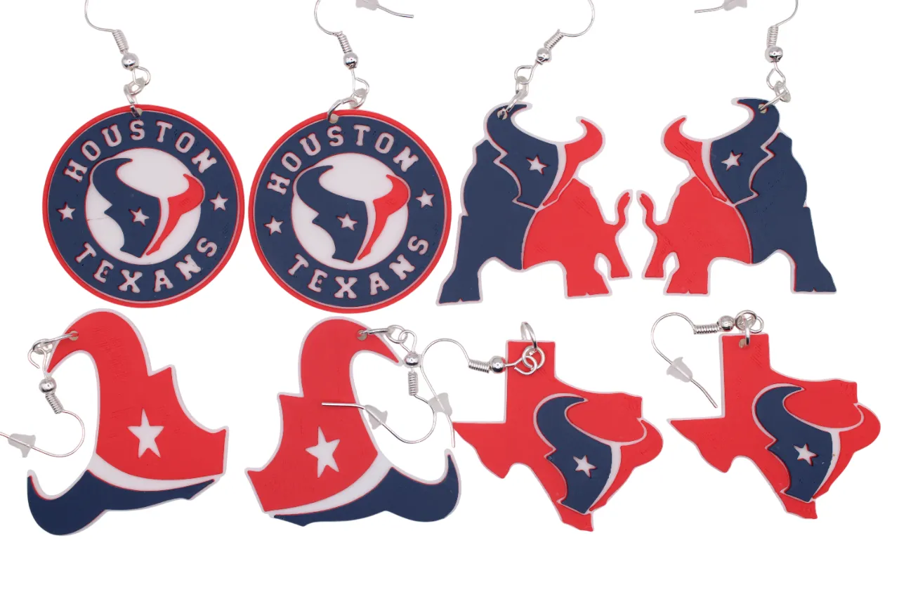 Houston Texans Earrings view 2