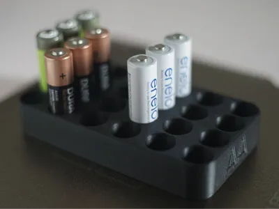 AA Battery Organizer